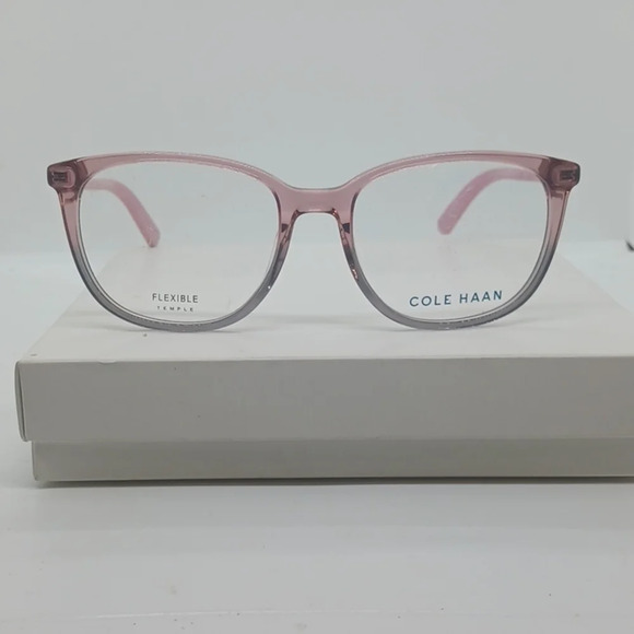 NWOT WOMEN'S COLE HAAN EYEGLASS FRAMES CH5044 BLUSH FADE